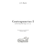 CONTRAPUNCTUS I da Der Kunst der fugue (BWV 1080) per wind band